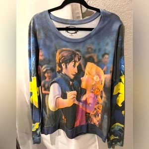 Disney Rapunzel Tangled Print Sweater
